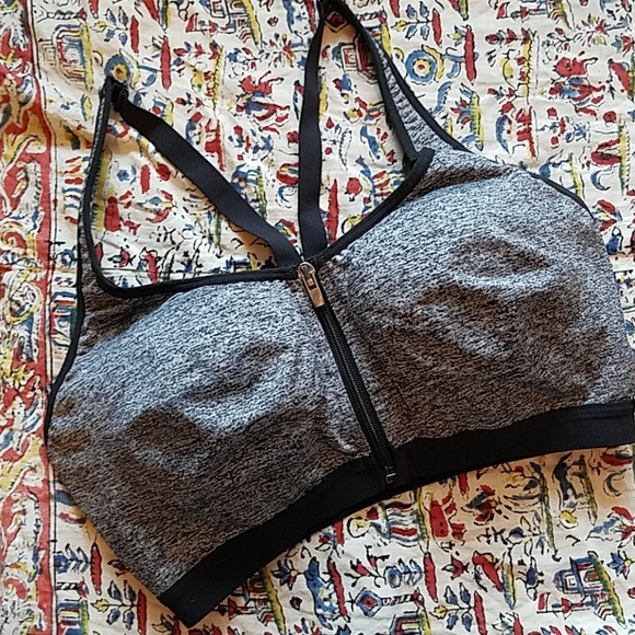Victoria's Secret Other - 34DD marl Victoria's secret front close sport bra